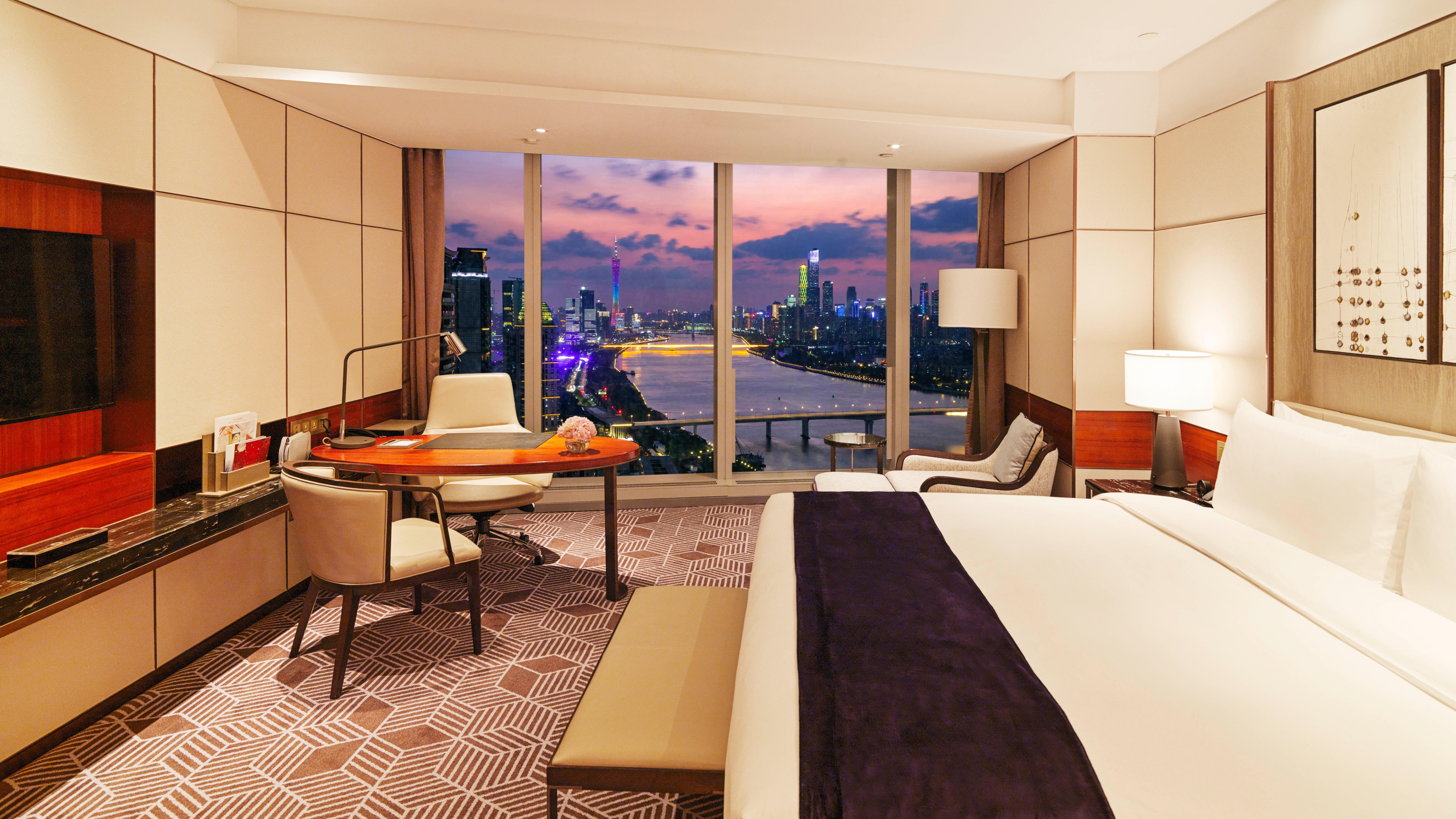 Intercontinental Guangzhou Exhibition Center By Ihg - Free Shuttle Between Hotel And Exhibition Center During Canton Fair & Exhibitor Registration Counter Kültér fotó