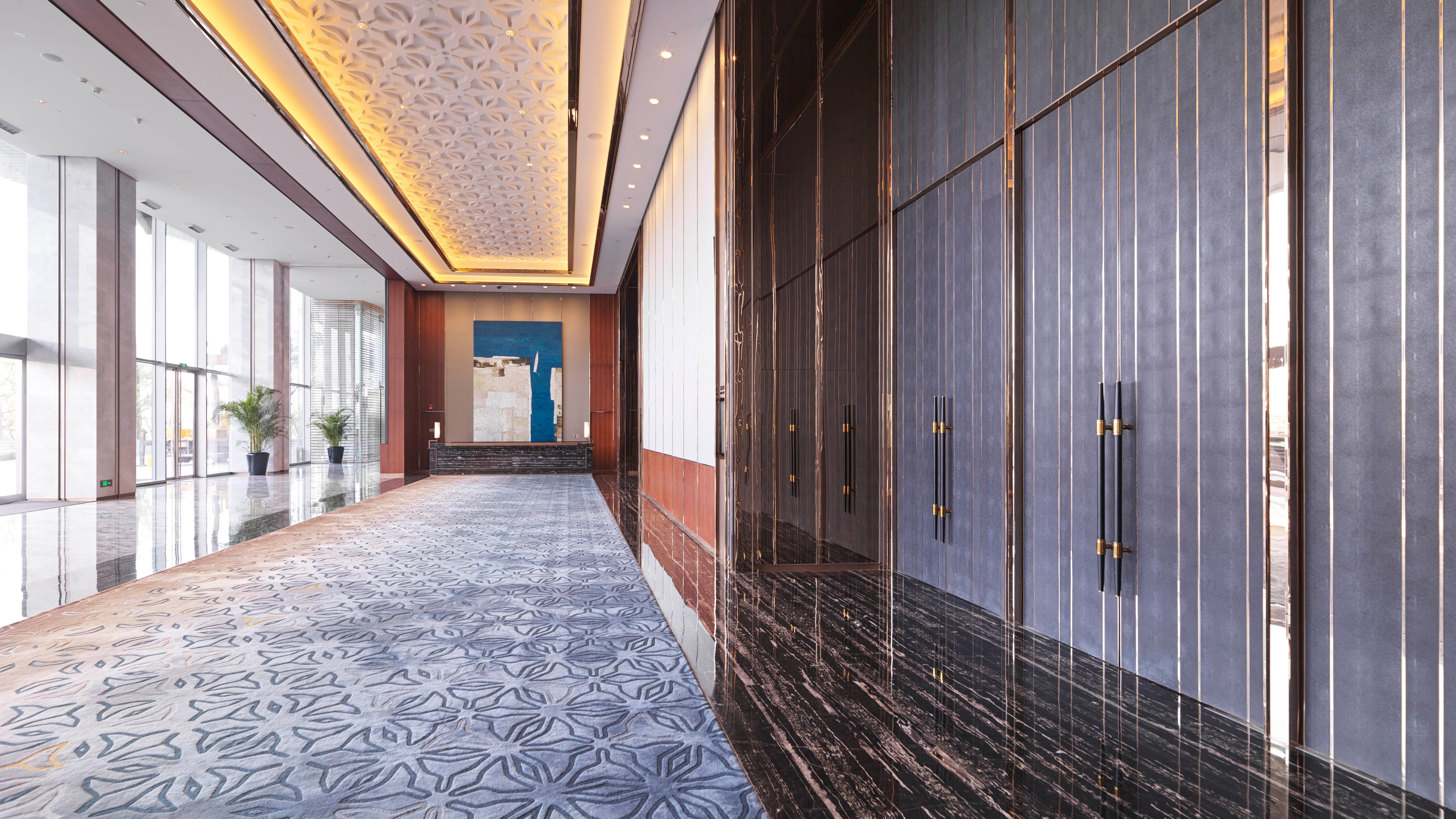 Intercontinental Guangzhou Exhibition Center By Ihg - Free Shuttle Between Hotel And Exhibition Center During Canton Fair & Exhibitor Registration Counter Kültér fotó
