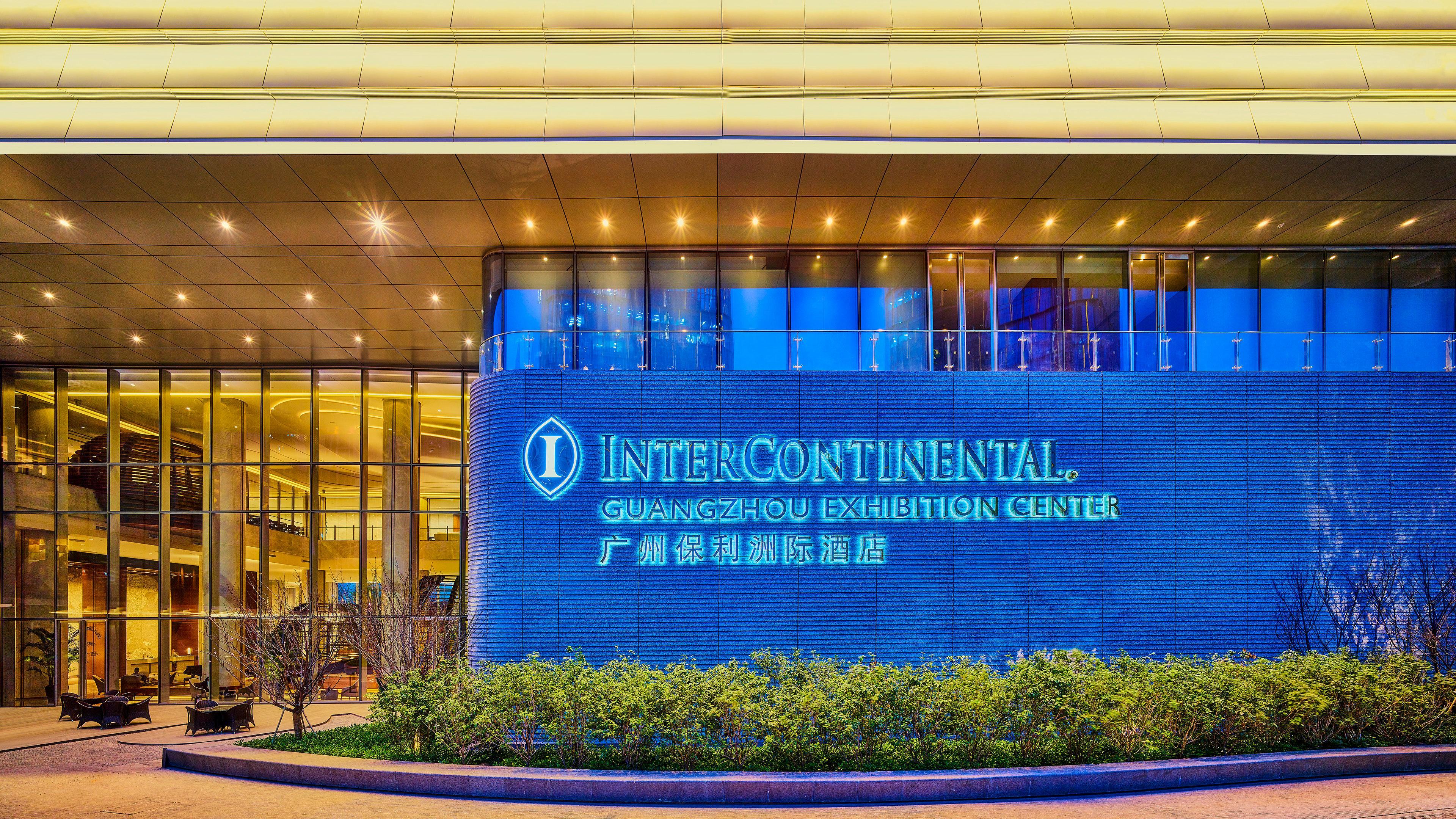 Intercontinental Guangzhou Exhibition Center, An Ihg Hotel - Free Canton Fair Shuttle Bus And Registration Counter Kültér fotó